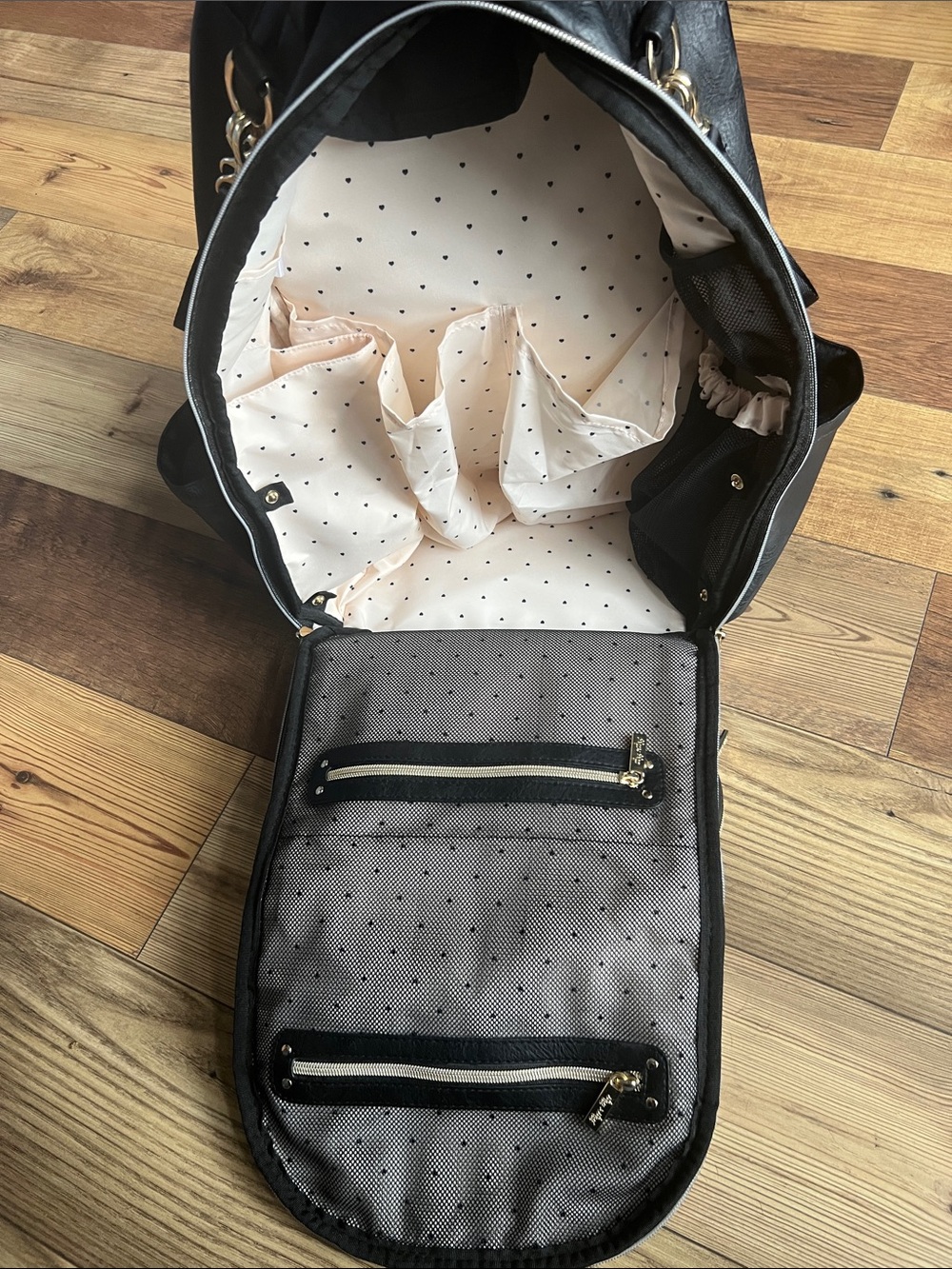 Chelsea + Cole For Itzy Ritzy Diaper Bag The Boss Studded Backpack - Picture 9 of 14